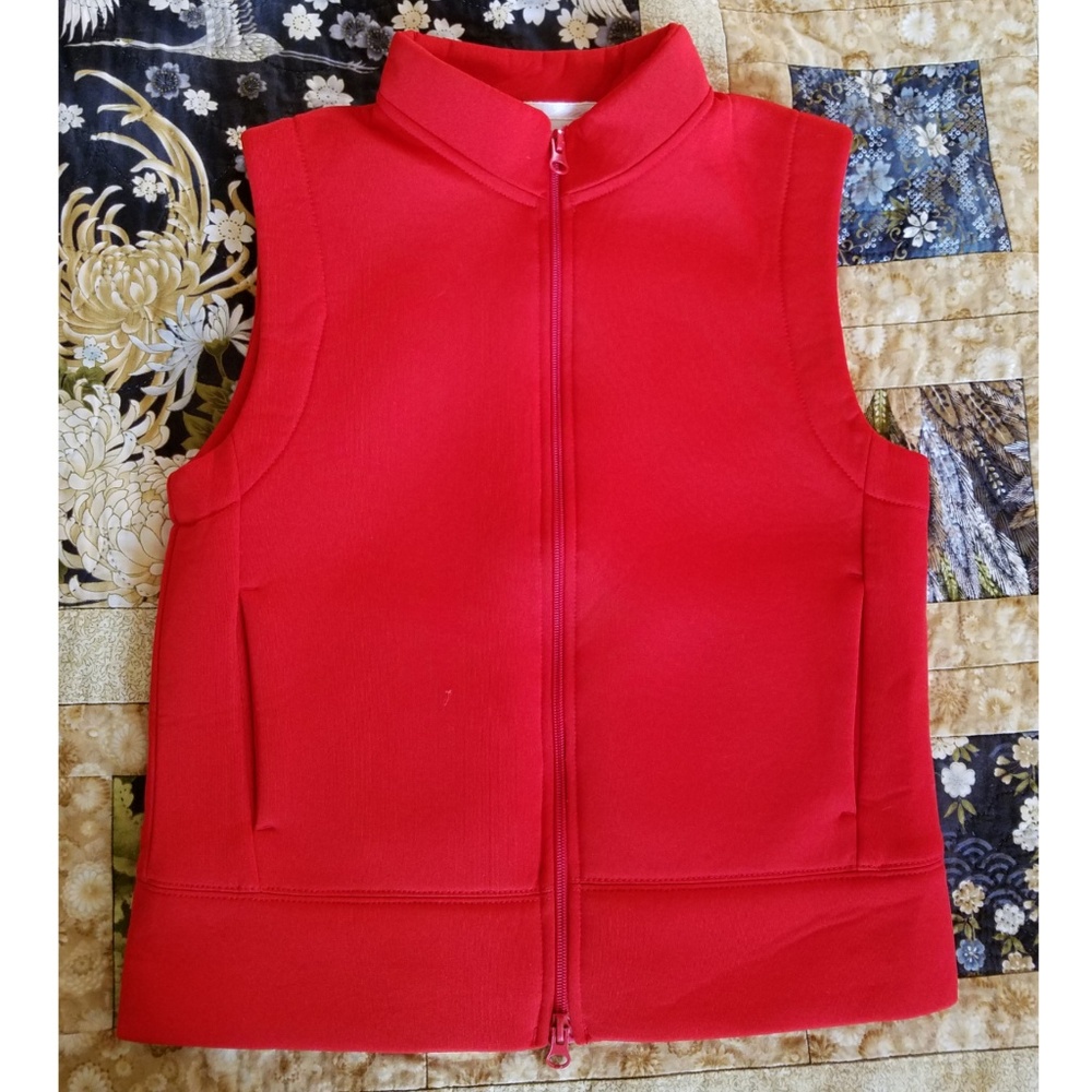 NWOT Zara TRF red vest